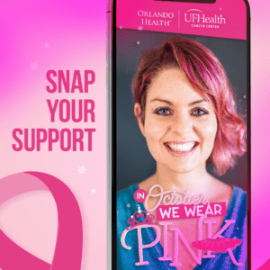 6932 71863 PAID DIGITAL Breast Cancer SnapChat Lens Ad