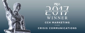 CCH Marketing Silver Anvil 2017 Status