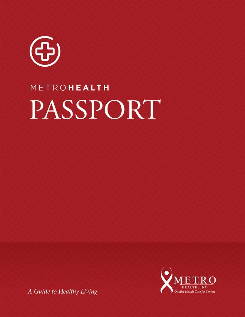 Metro Health Passport cover